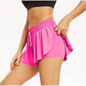 Skort shorts girls L‎ or women's small pink pickleball